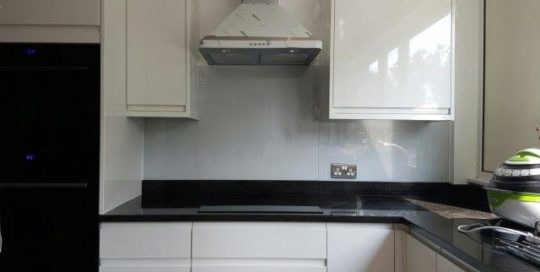 Glass Kitchen Splashback