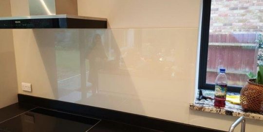 Glass Kitchen Splashback