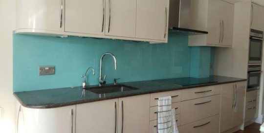 Glass Kitchen Splashback