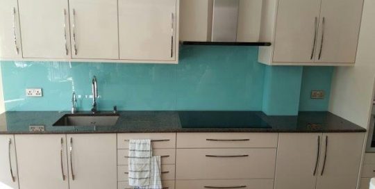 Glass Kitchen Splashback