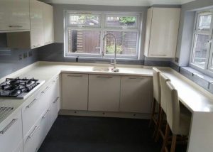 Glass Kitchen Splashback