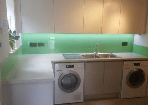 Glass Kitchen Splashback