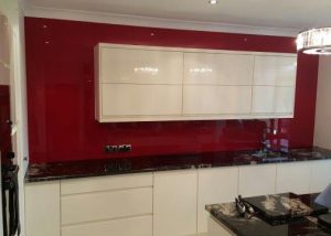 Glass Kitchen Splashback