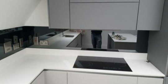 Glass Kitchen Splashback