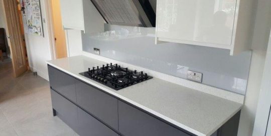 Glass Kitchen Splashback