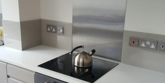 Glass Kitchen Splashback