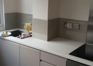 Glass Kitchen Splashback