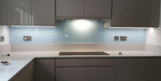 Glass Kitchen Splashback