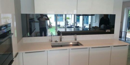 Glass Kitchen Splashback