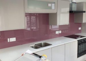 Glass Kitchen Splashback