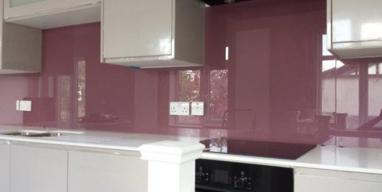 Glass Kitchen Splashback