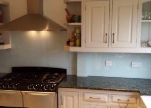 Glass Kitchen Splashback