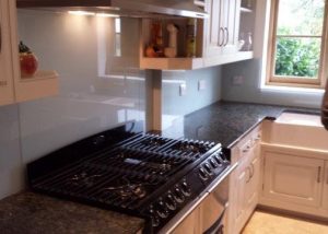 Glass Kitchen Splashback