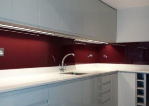 Glass Kitchen Splashback