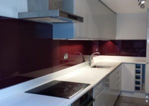 Glass Kitchen Splashback