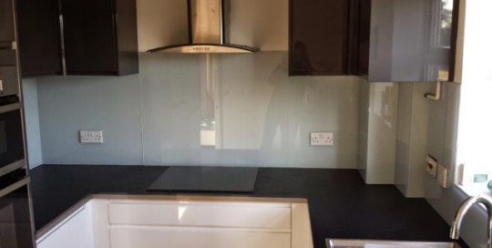 Glass Kitchen Splashback
