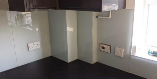 Glass Kitchen Splashback