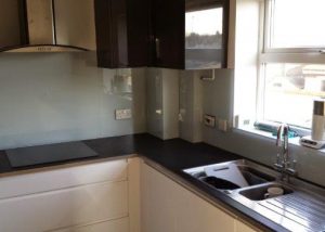 Glass Kitchen Splashback