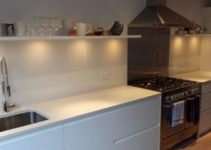 Glass Kitchen Splashback