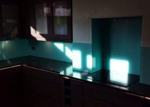Glass Kitchen Splashback