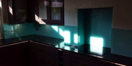 Glass Kitchen Splashback