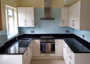Glass Kitchen Splashback