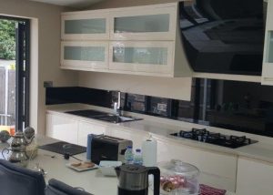 Glass Kitchen Splashback