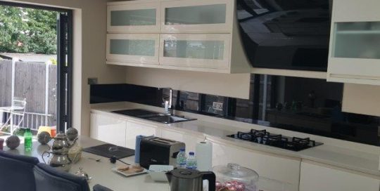 Glass Kitchen Splashback