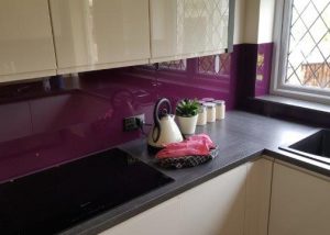 Glass Kitchen Splashback