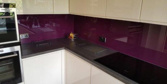 Glass Kitchen Splashback