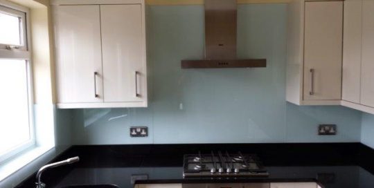 Glass Kitchen Splashback