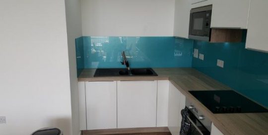 Glass Kitchen Splashback