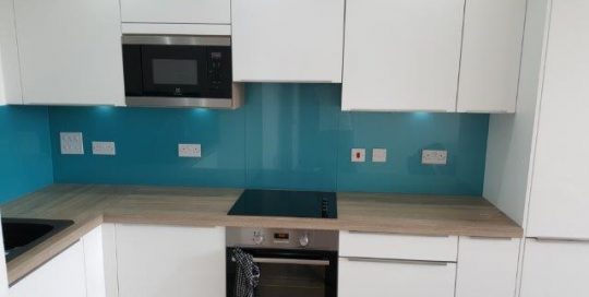 Glass Kitchen Splashback