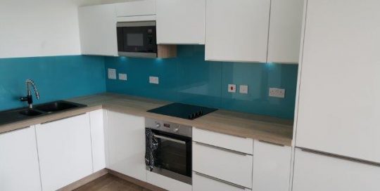 Glass Kitchen Splashback
