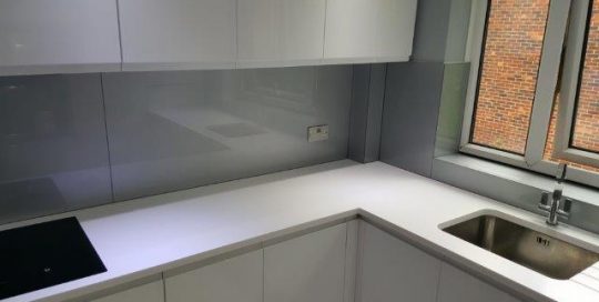 Glass Kitchen Splashback