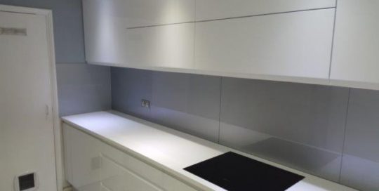 Glass Kitchen Splashback
