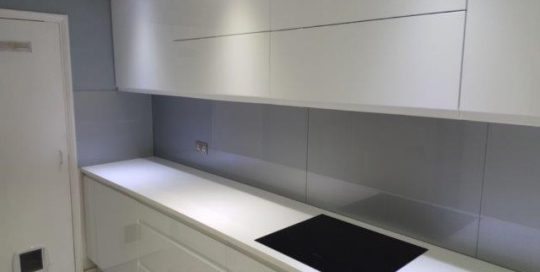 Glass Kitchen Splashback