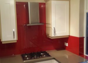 Glass Kitchen Splashback