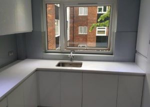 Glass Kitchen Splashback