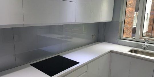 Glass Kitchen Splashback
