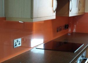 Glass Kitchen Splashback