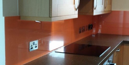 Glass Kitchen Splashback