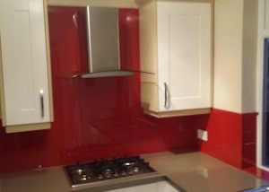 Glass Kitchen Splashback