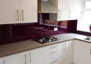Glass Kitchen Splashback