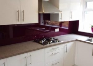 Glass Kitchen Splashback