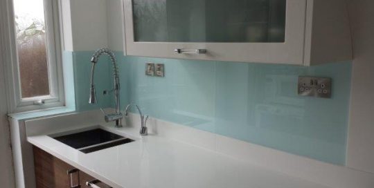 Glass Kitchen Splashback