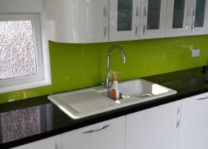 Glass Kitchen Splashback