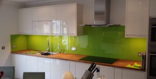 Glass Kitchen Splashback