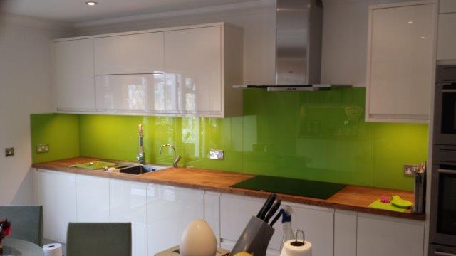 Glass Kitchen Splashback