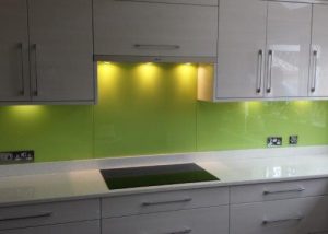 Glass Kitchen Splashback